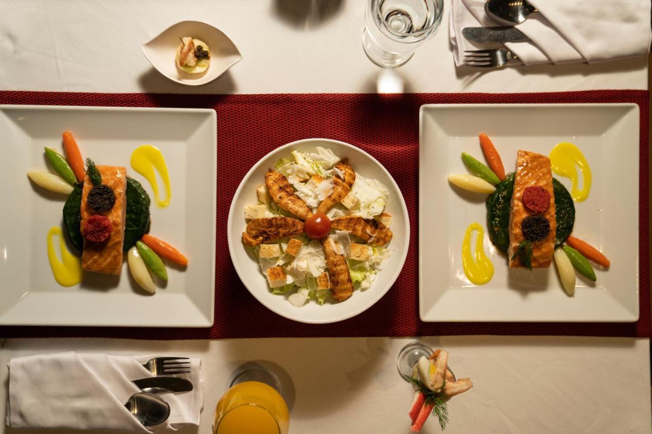 Hotel Grand Ocean El Sokhna à Ain Sukhna Extérieur photo A meal prepared by a private chef